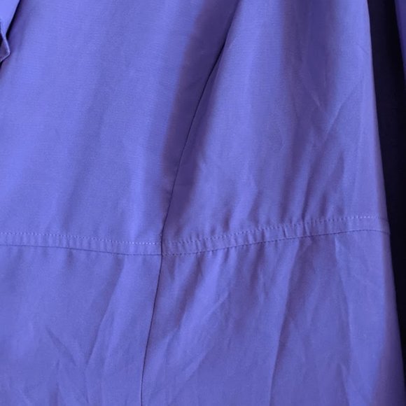 Maggie Barnes Purple Ruffled Blouse Size 2X - Picture 5 of 8